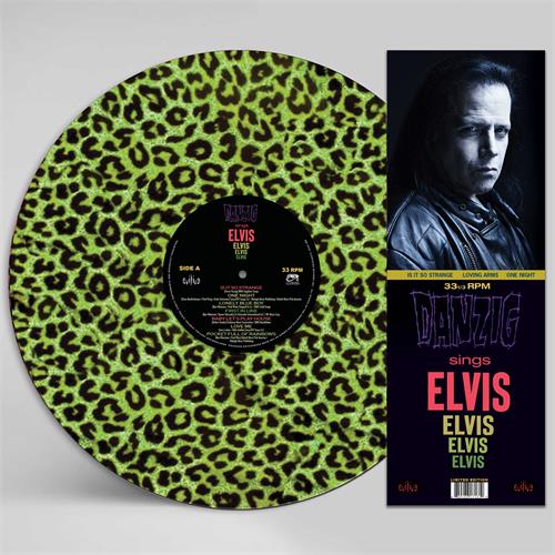 Danzig Sings Elvis - LTD Green Leopard PD (LP) 