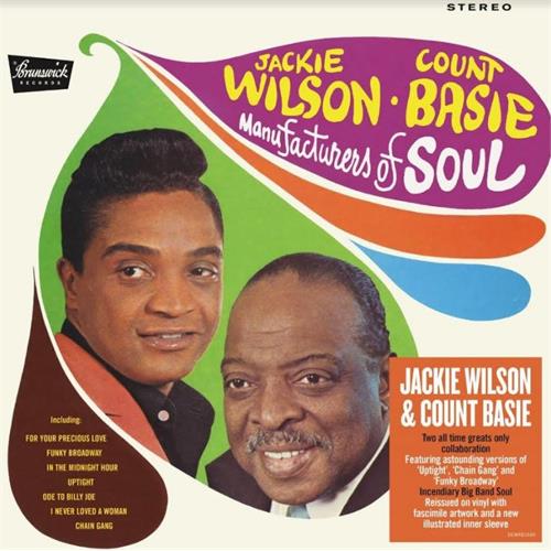 Jackie Wilson & Count Basie Manufacturers Of Soul (LP)