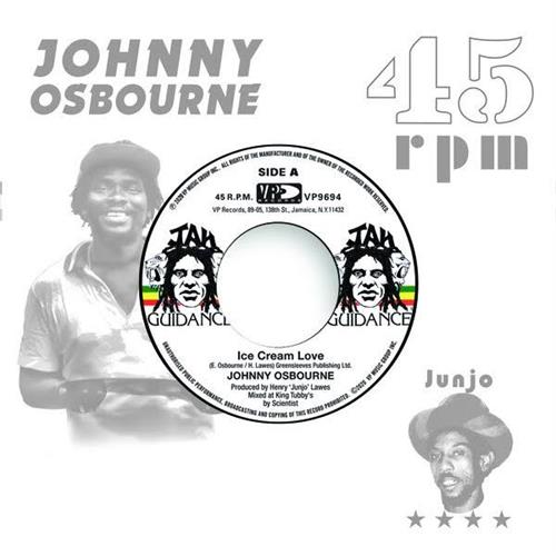 Johnny Osbourne/Roots Radics Ice Cream Love / Exta Time One (7")