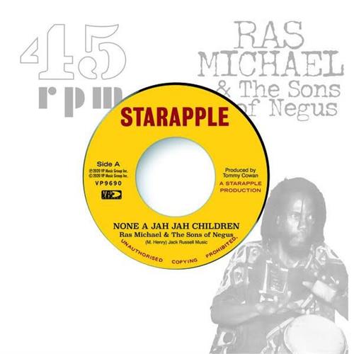 Michael Ras & The Sons Of Negus None A Jah Jah Children / Jah Glory (7")