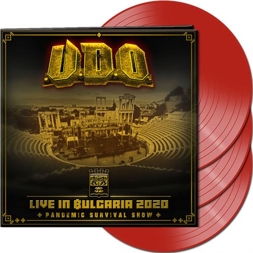U.D.O. Live In Bulgaria 2020 … - LTD (3LP)