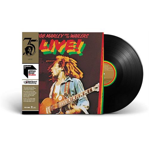 Bob Marley & The Wailers Live! - Half Speed Master (LP)