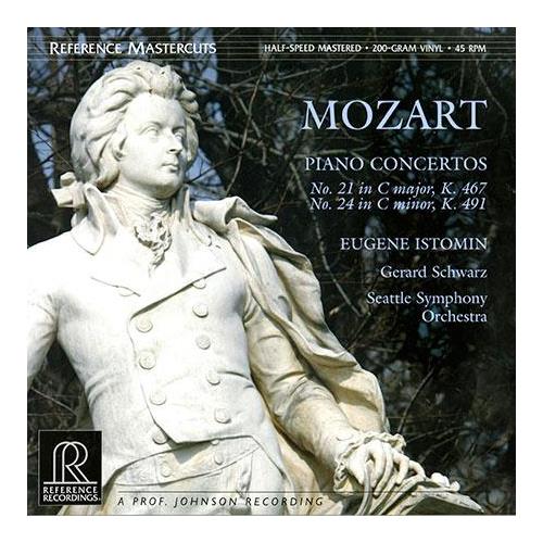 Eugene Istomin/Gerard Schwarz/Seattle SO Mozart: Piano Concertos No 21 & 24 (2LP)