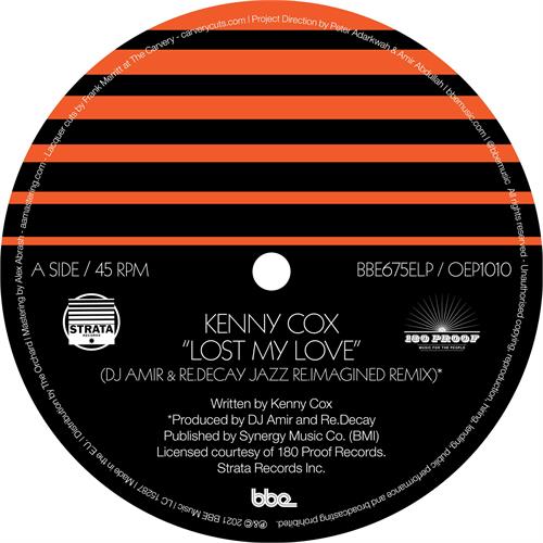 Kenny Cox Lost My Love (LP)