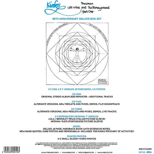 The Kinks Lola Vs Powerman - LTD Box (3CD + 2x7") 