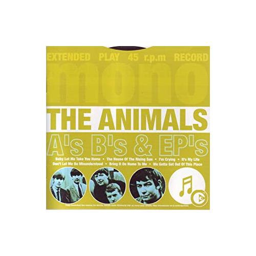 The Animals A's B's & EP's (CD) 