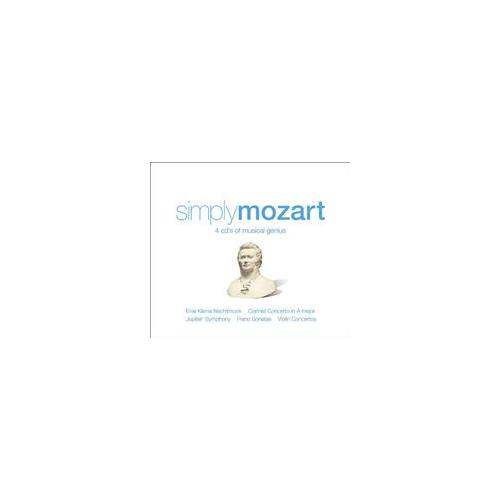 Diverse Artister Simply Mozart (4CD)