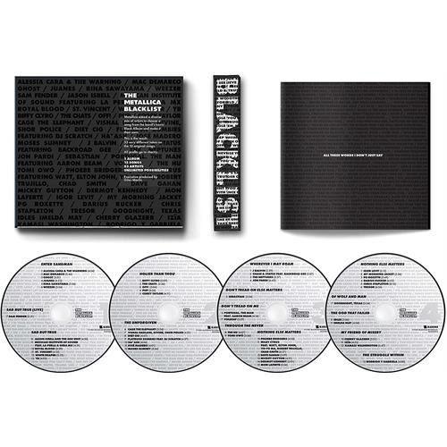 Diverse Artister The Metallica Blacklist (4CD)