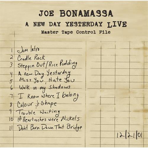 Joe Bonamassa A New Day Yesterday Live (CD)