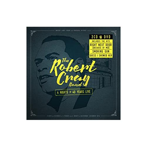 Robert Cray 4 Nights of 40 Years Live (2CD+DVD)