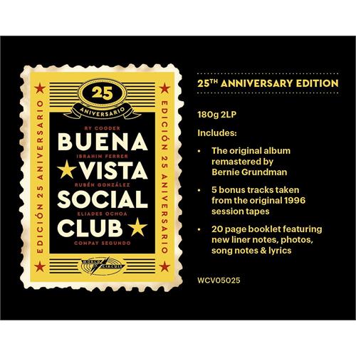 Buena Vista Social Club Buena Vista Social Club - 25th… (2LP)