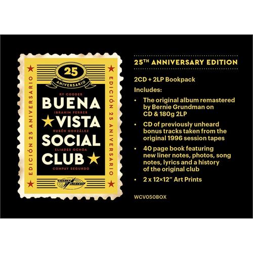 Buena Vista Social Club Buena Vista Social Club - 25th…(2LP+2CD)