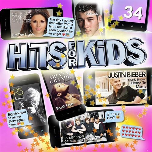 Diverse Artister Hits For Kids 34 (CD)