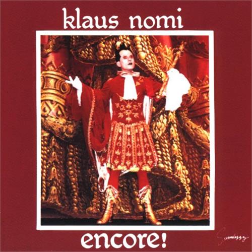 Klaus Nomi Encore (CD)