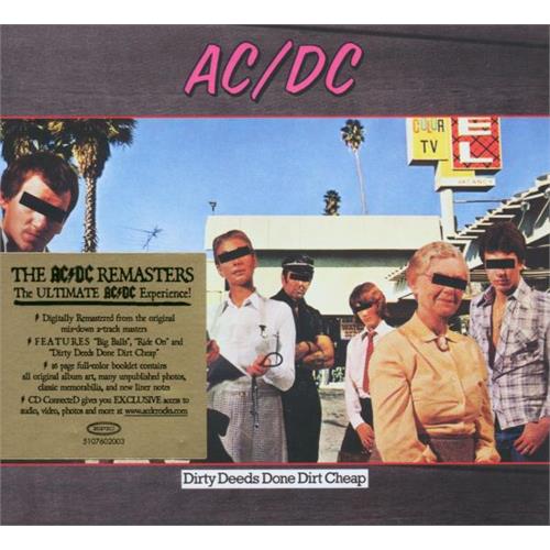 AC/DC Dirty Deeds Done Dirt Cheap (CD)